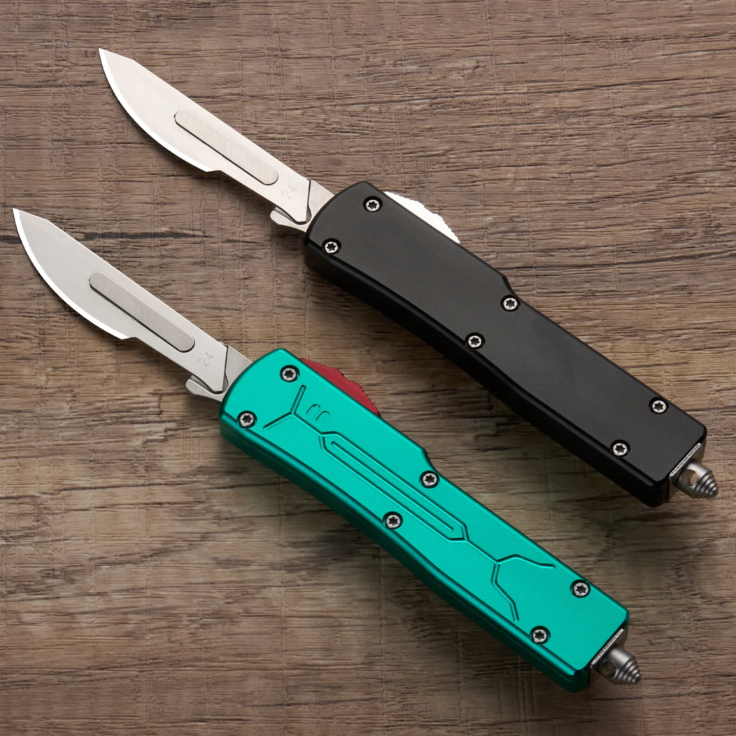 Advanced utility knife handle tools (without blades, suitable for 23/24 blades), CNC process, aviation aluminum material
