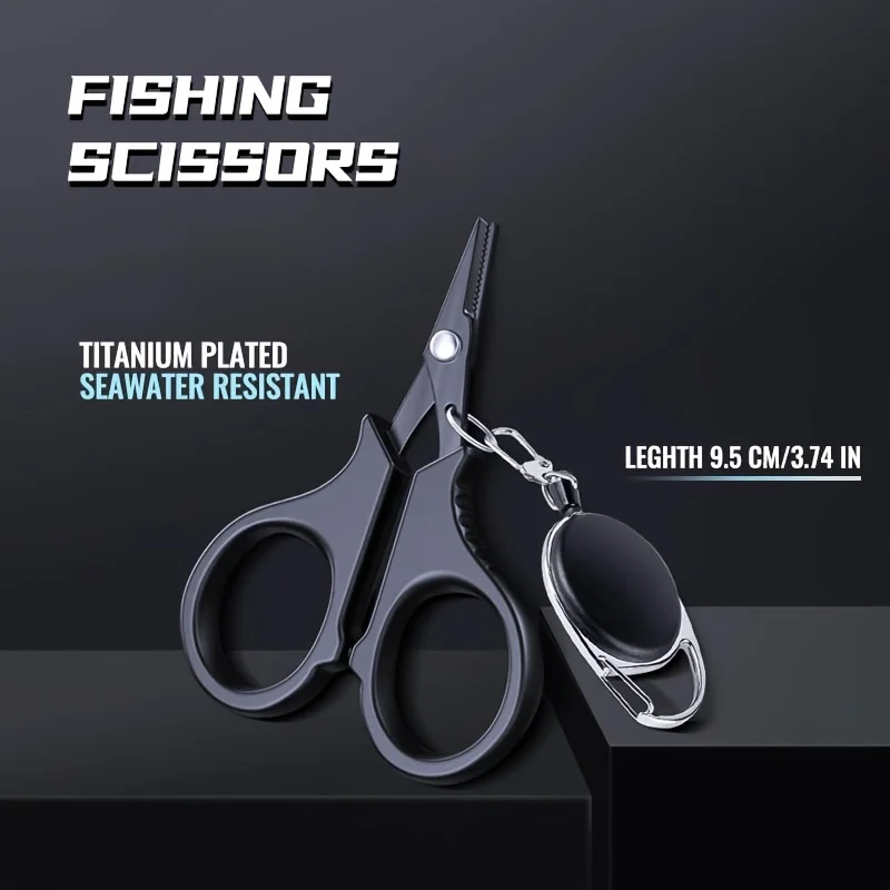 Pinza per forbici da pesca in acciaio inossidabile tagliata in PE treccia taglierina per pioli strumenti per accessori per la pesca alla carpa