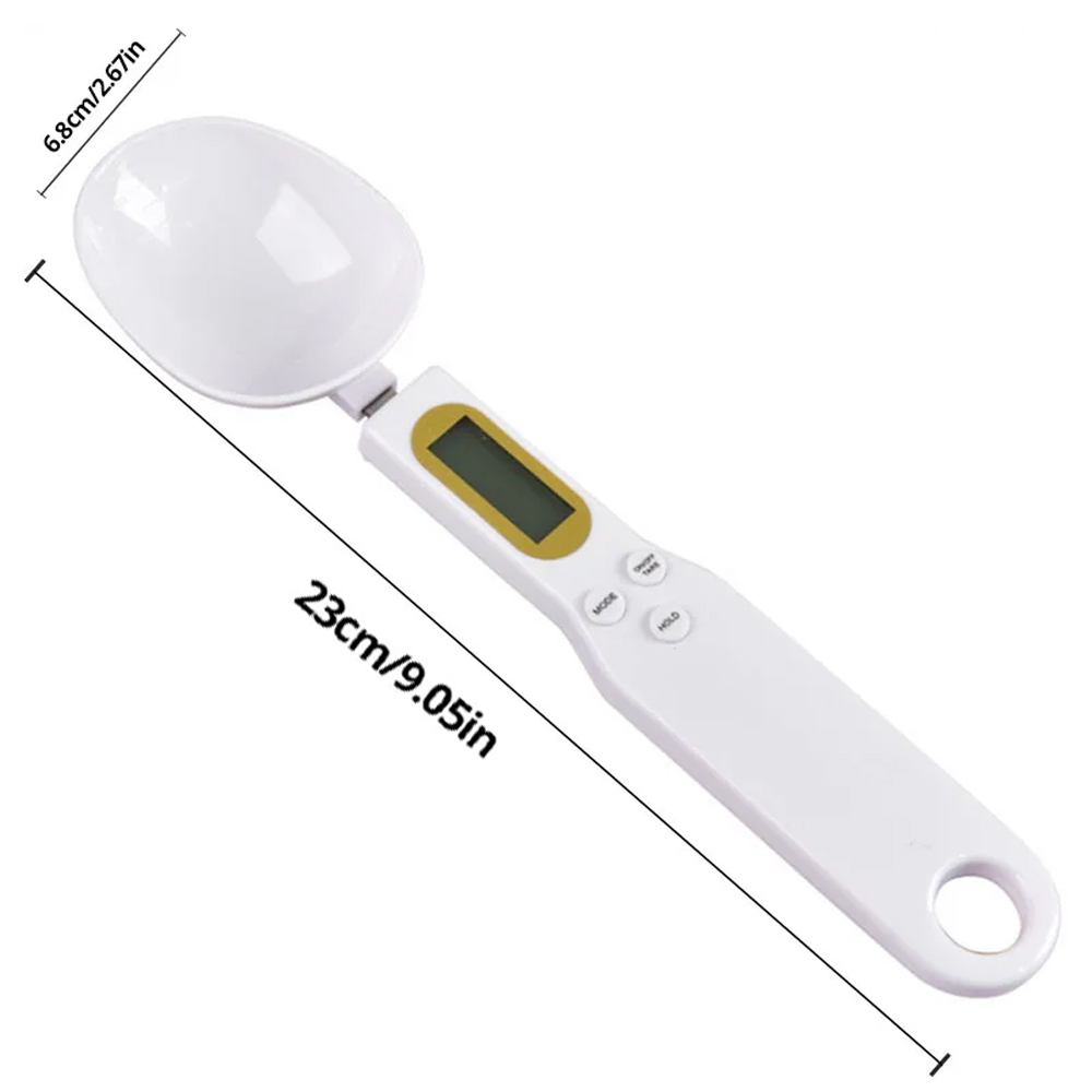 Cuchara de pesaje, báscula, herramientas de cocina para el hogar, medición electrónica de café, alimentos, harina en polvo, horneado, medición Digital LCD ajustable