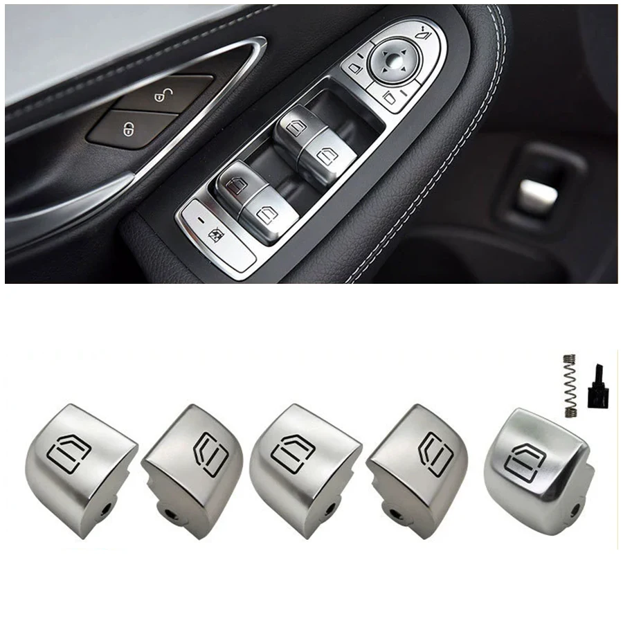 Для Mercedes Benz W205 W253 W213 W222 C E Class GLC 4-дверный седанный переключатель стеклоподъемника 2059056800 2059056811 2229052203