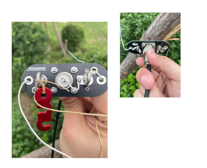 Shortwave Antenna GP Positive V Inverted V Dipole Mini AT-DP Adapter Board Board Long Line End Feed for Set Antenna for Outdoor