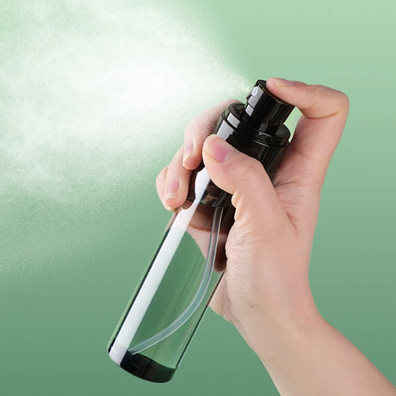 Ultrafine Mist Spray Bottle Refillable Travel Size for Skincare Alcohol Cleaning Face Portable Trigger Sprayer Empty Bottle