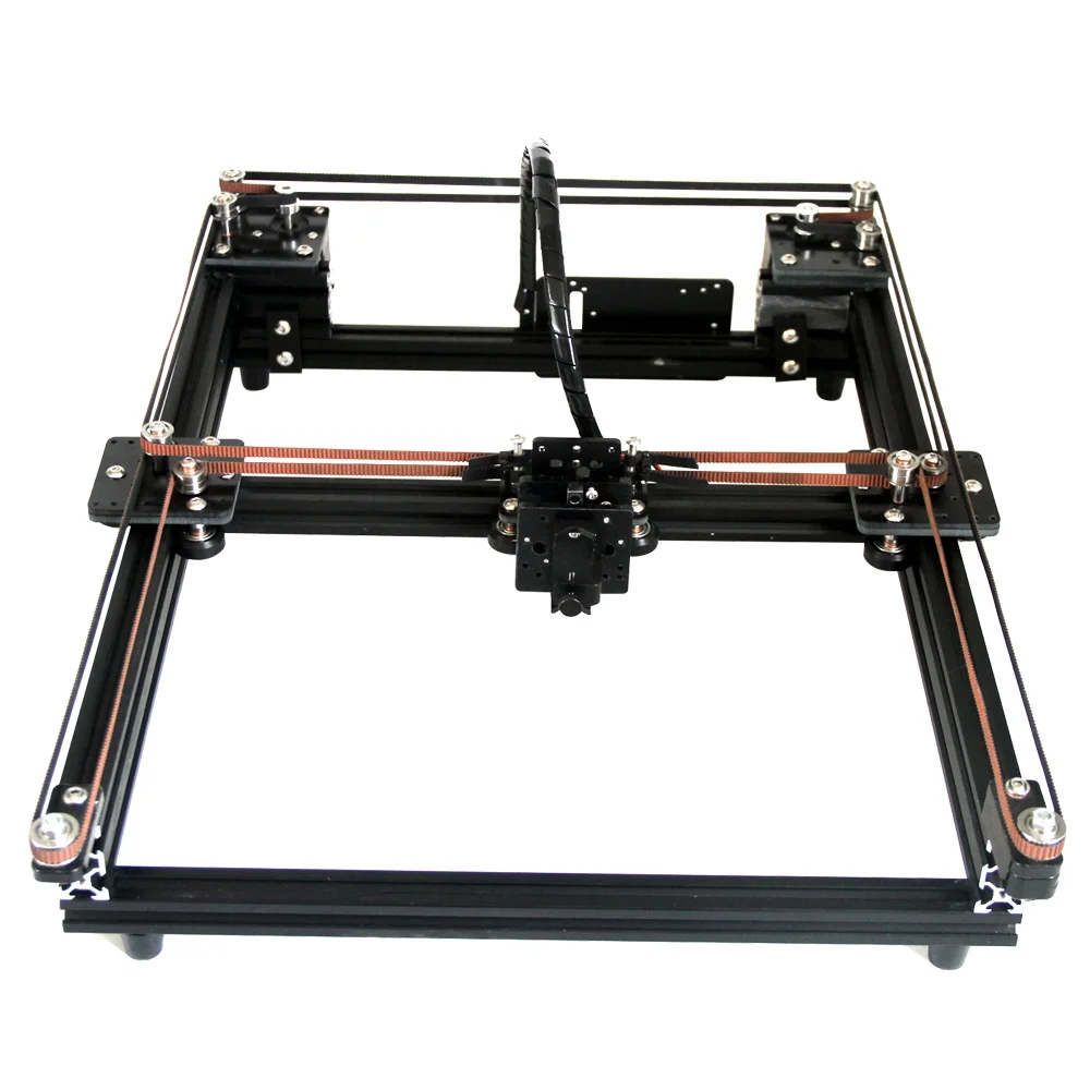 DIY Disassembled LY Frame Type Belt Pulley Pen Drawing Robot Machine Lettering XY-plotter For Sketch Writing EBB Motherboard