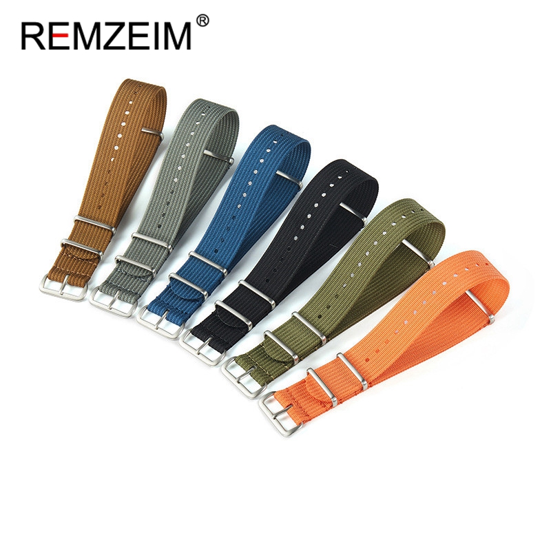 高品質ナイロン 18 ミリメートル 20 ミリメートル 22 ミリメートル時計バンド防水時計ストラップミリタリーカジュアル時計バンド陸軍スポーツストラップ交換