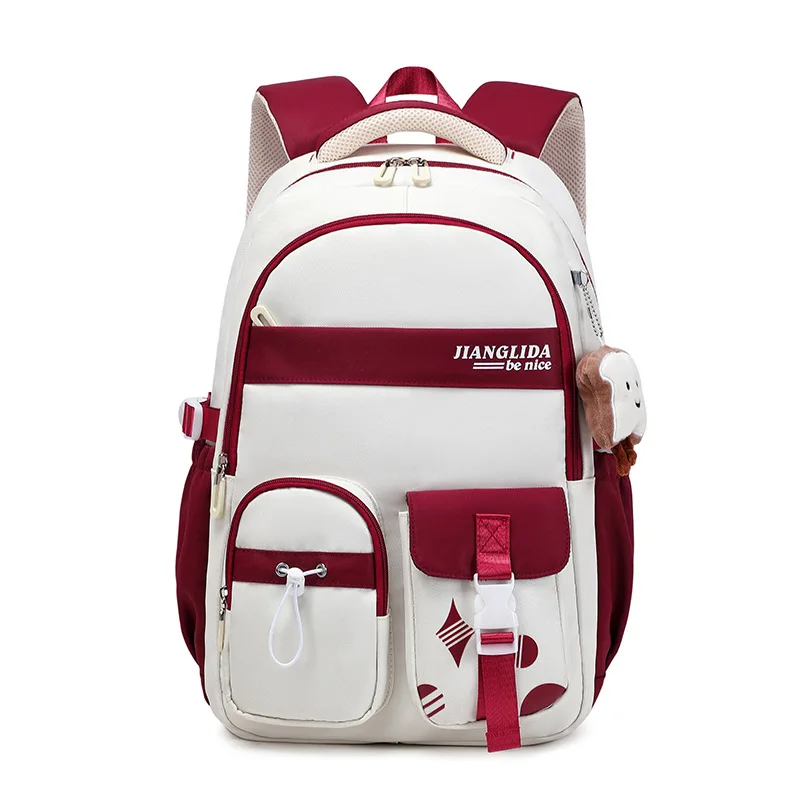 Kawaii School Backpack for Girls Cute School Bags Waterproof Bookbag Teens College Student Schoolbag Women laptop backpacks sac