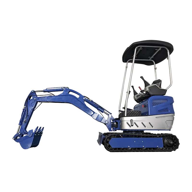 Customized 1.7 Ton Mini Digger Micro Crawler Bagger Excavator with High Quality Engine for Home Use