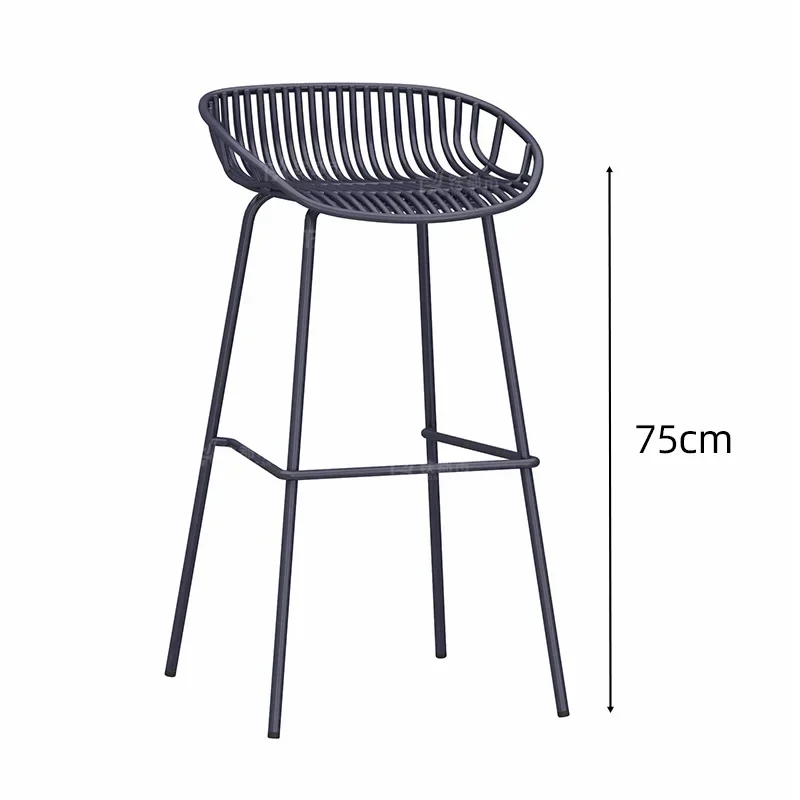อาหารเช้าหรูหราเก้าอี้บาร์ห้องครัว Modern Design Home Nordic Minimalist สูงเก้าอี้บาร์สํานักงาน Taburete De Madera เฟอร์นิเจอร์