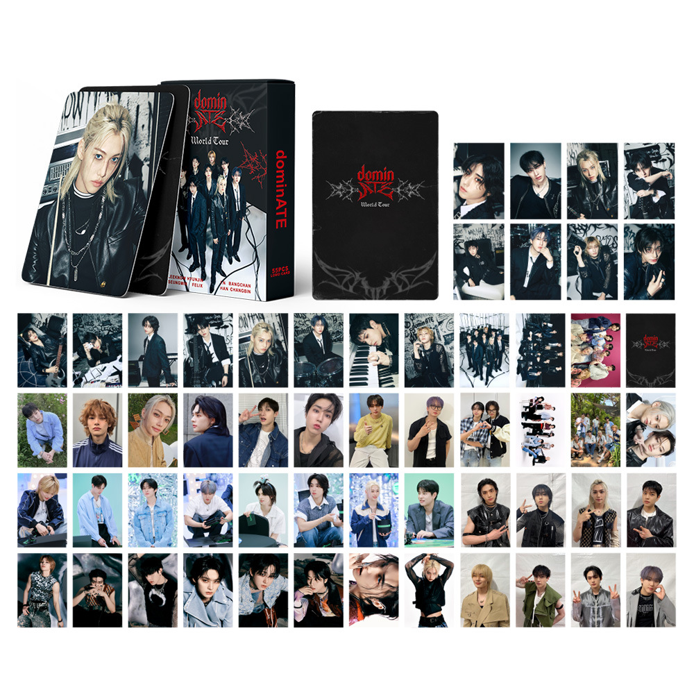 55pcs Kpop Group Lomo Cards MANIAC Photocard New Album Photo Print Cards Set Fans Collection