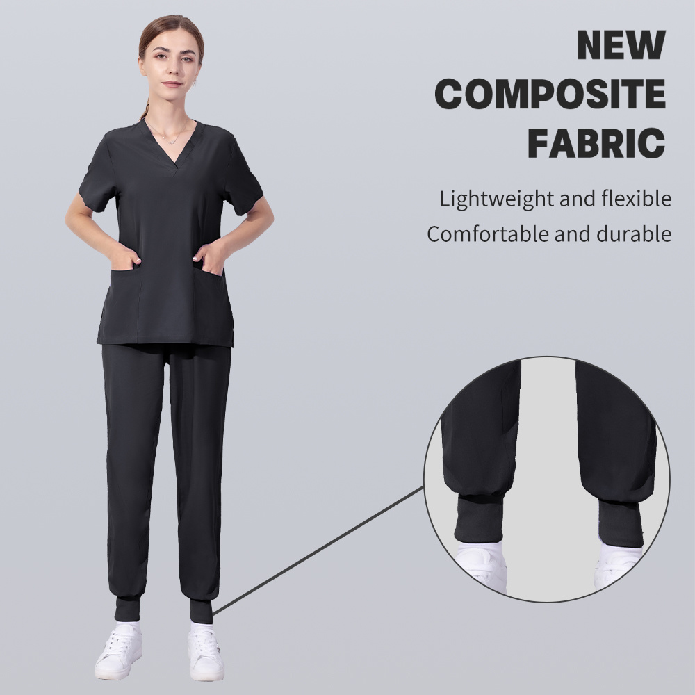 Atacado mulheres usam ternos de esfoliação médico médico uniforme de trabalho médico cirúrgico multicolorido unissex uniforme acessórios de enfermeira