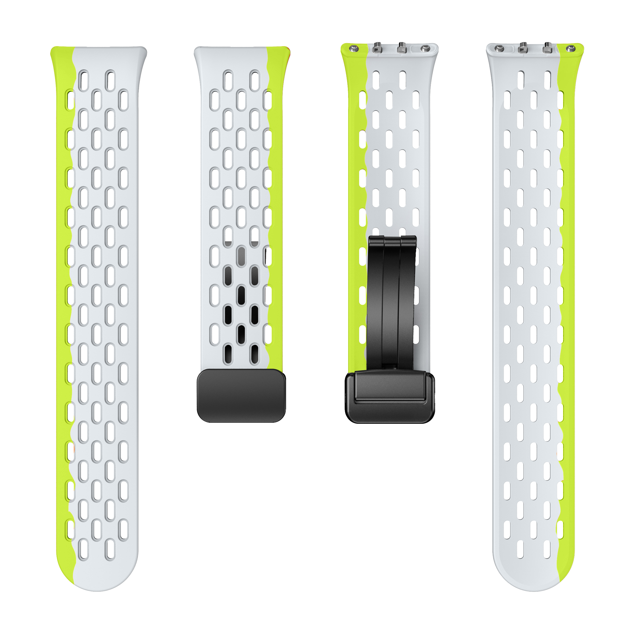 磁気 D バックルスポーツシリコンバンドサムスンギャラクシーフィット 3 Fit3 SM-R390 交換ストラップリストバンドブレスレットアクセサリー