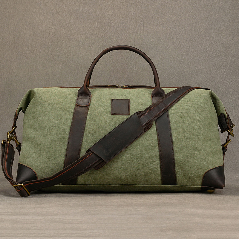 Leinwand Leder Reisetasche Für Männer Männlich Reisen Handtaschen Große Kapazität Schulter Tasche Für Reise Weekender Taschen Männer Duffle Tasche