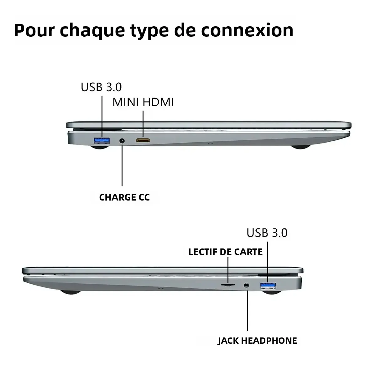 Ordinateur Portable 15.6 pouces écran IPS 16GB RAM Intel 11th N5095 Netbook d'affaires Windows 10 11 Pro jeu bureau ordinateur Portable