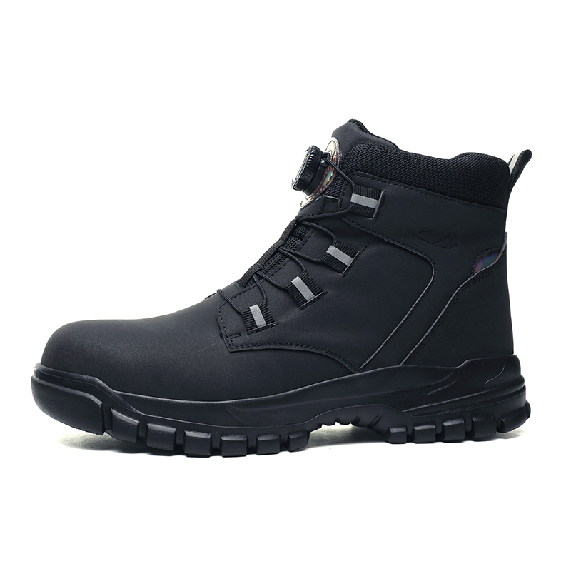 Botas de seguridad impermeables Para Hombre, Botas de trabajo indestructibles con punta de acero, zapatos de seguridad antigolpes y resistentes a puñaladas, Botas de motociclista Para Hombre