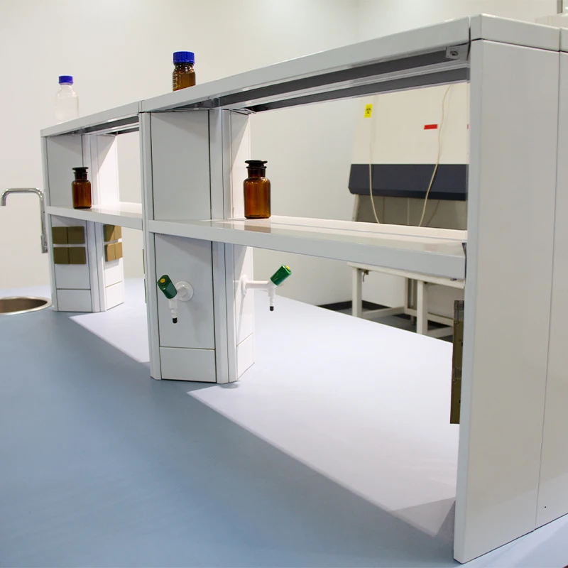 Professional Factory Lab Desks For Classrooms With Phenolic Resin Worktop Biology Lab Bench