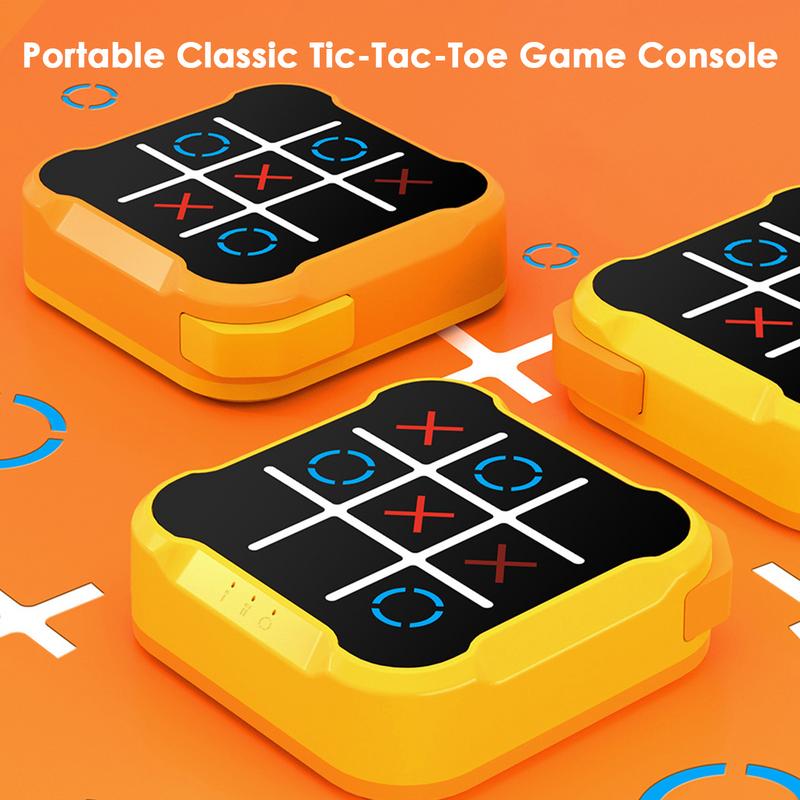 Electronic Tic-Tac-Toe Game Children's Electronic Toys Chess Set Board Games Chess Board Game For Family For Indoor Party