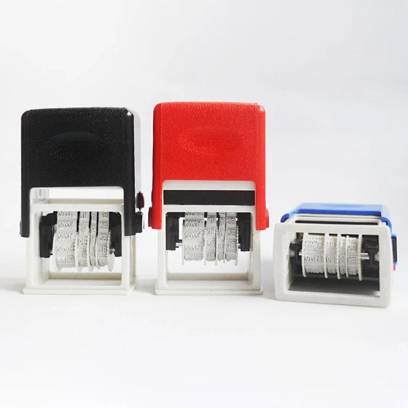 Adjustable Seal Automatic Date Stamp Time Stamp Universal Date Ink Return Roller Stamp Text