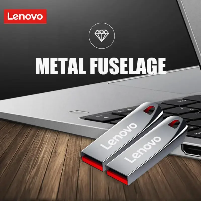 レノボ 2 テラバイト USB 3.0 フラッシュドライブ高速金属ペンドライブ 1 テラバイト 512 ギガバイト 256 ギガバイトポータブル USB ドライブ防水メモリア USB フラッシュディスク