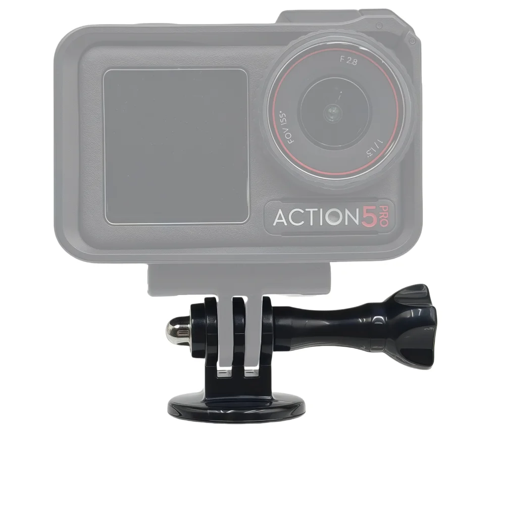 Base de montaje de adaptador de trípode con tornillo fijo 1/4 para Gopro 13 12 11 10 9 8 7 juego de accesorios de Cámara de Acción
