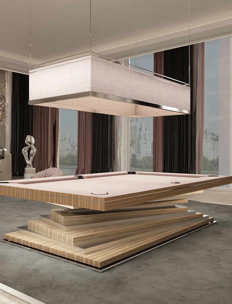 Mesa de billar de madera maciza para torneo, mesa de billar de diseño de 9 pies en 2024, es una mesa de billar de lujo personalizable de tamaño completo