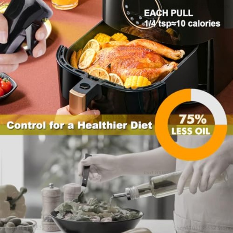 200\300\500ml Kitchen Oil Spray Bottle Olive Acid Sprayer for Cooking BBQ Baking Oil Dispenser Nebulizer Accessories Gadget