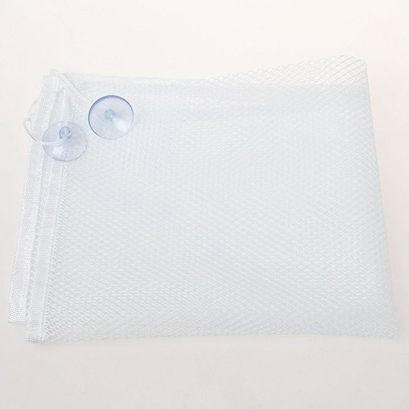 Saco de malha para banheiro de bebê, saco de brinquedos para banho infantil, cestas com ventosa