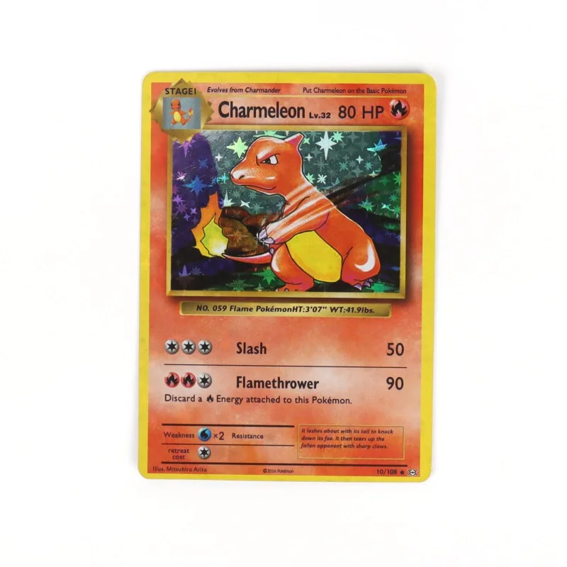1996 1st Edition Pokemon Flash Cards Charizard Blastoise Venusaur Mewtwo Game Collection PTCG Proxy Cards