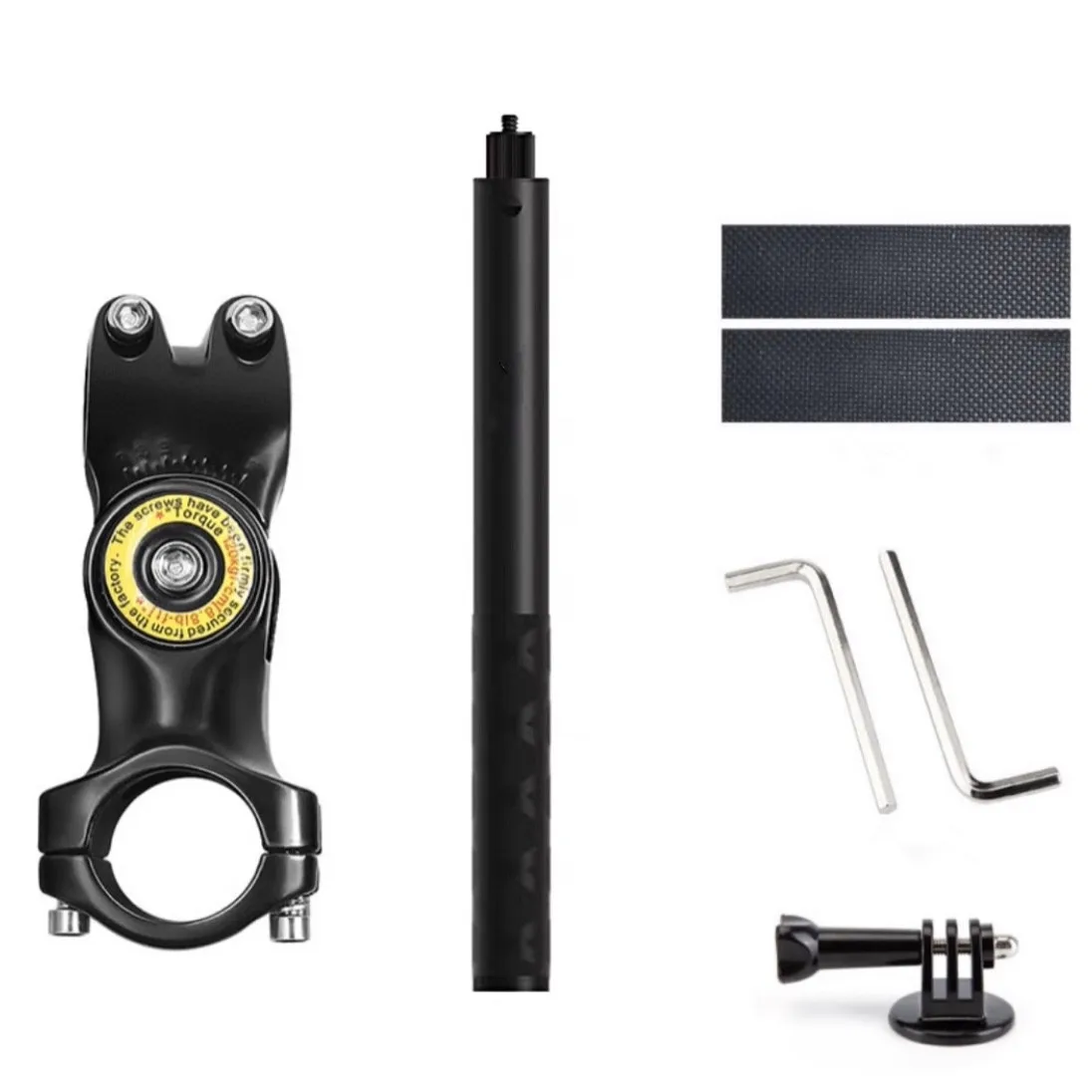 Motorcycle Bicycle Selfie Stick Monopod Mount Handlebar Bracket for Insta360 X5 X3 X4 GoPro Hero 13 12 11 10 9 8 DJI Accessories