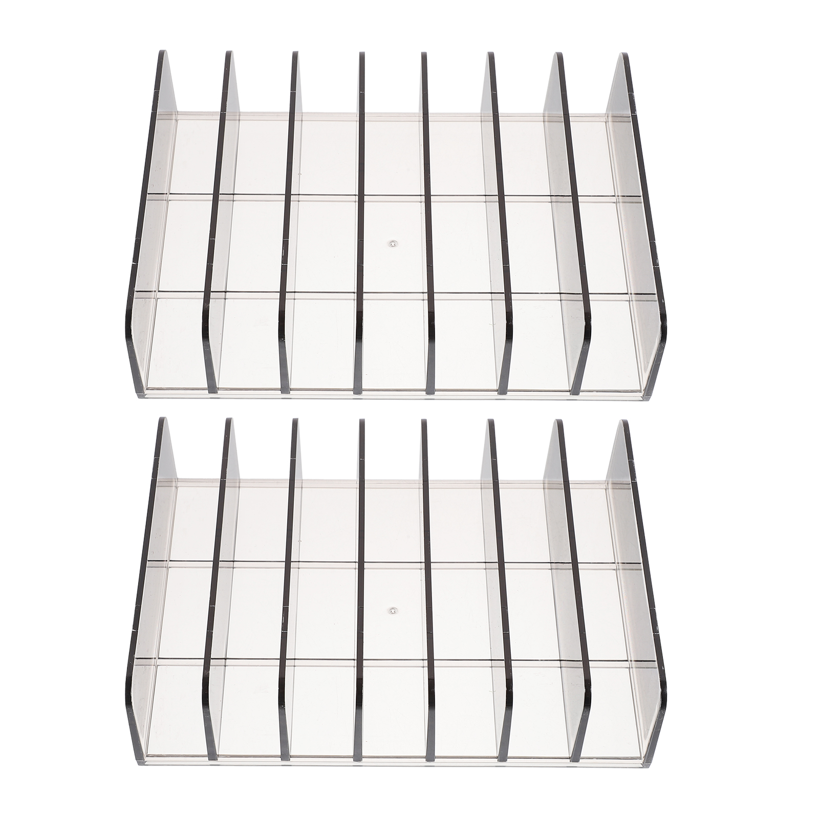 2-teiliges Karaffe-Geldtablett, Klassenzimmerorganisation und Aufbewahrung, Luftfritteuse-Tabletts für Schubladen