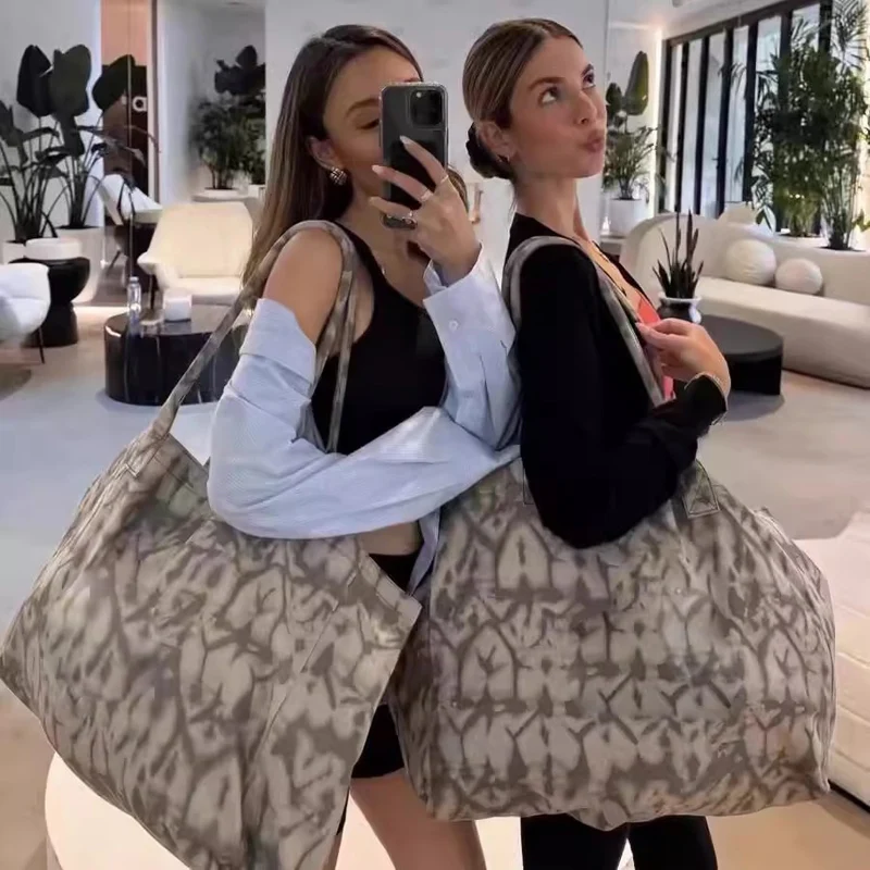 Bolsa tote esportiva para ioga masculina e feminina, bolsa tote de viagem para laptop, academia, prática, bolsa de ioga para esportes, faculdade, deslocamento, tamanho grande, cinza
