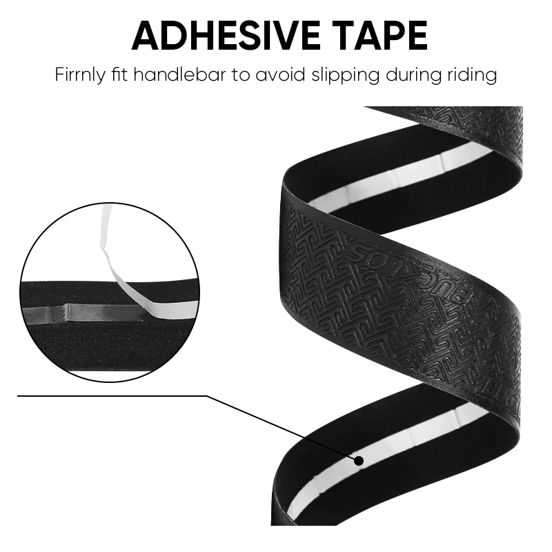 BUCKLOS Bicycle Handlebar Tapes Road Bicycle Handlebar Tape Anti-slip Waterproof Cycling Bar Wrap Road Bike Accessories