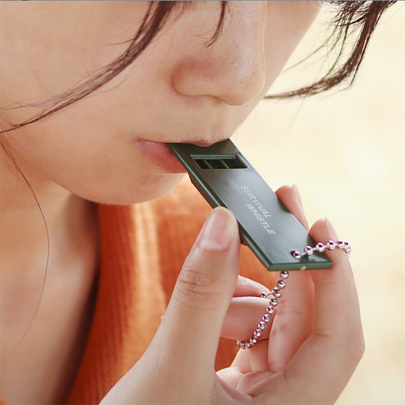 緊急救助信号ホイッスル、屋外キャンプ用サウンド、ハイキング、サッカー、野球、スポーツコーチ、審判ホイッスル、応急処置、1個