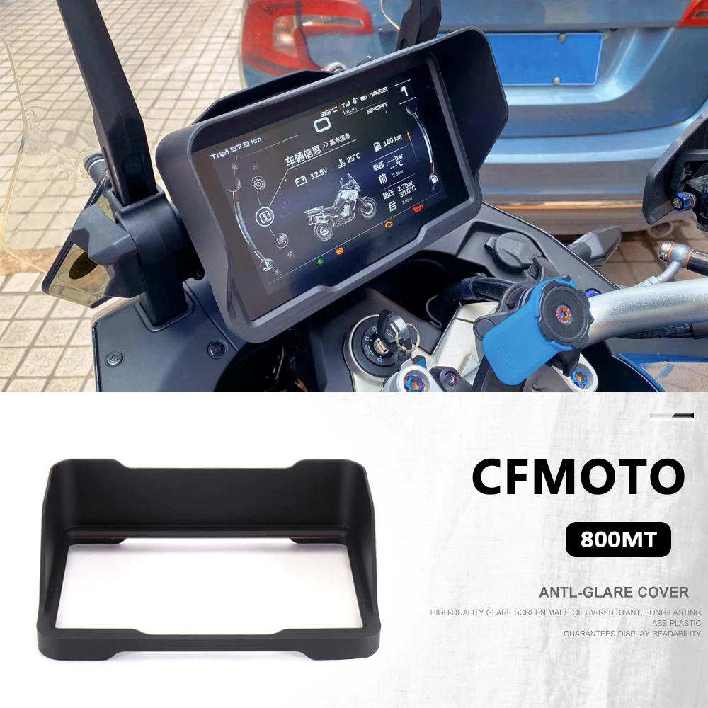 Nueva motocicleta para CFMOTO 800MT 800 MT 800mt cubierta de visera negra pantalla de instrumento protector de sombrilla 2021 2022