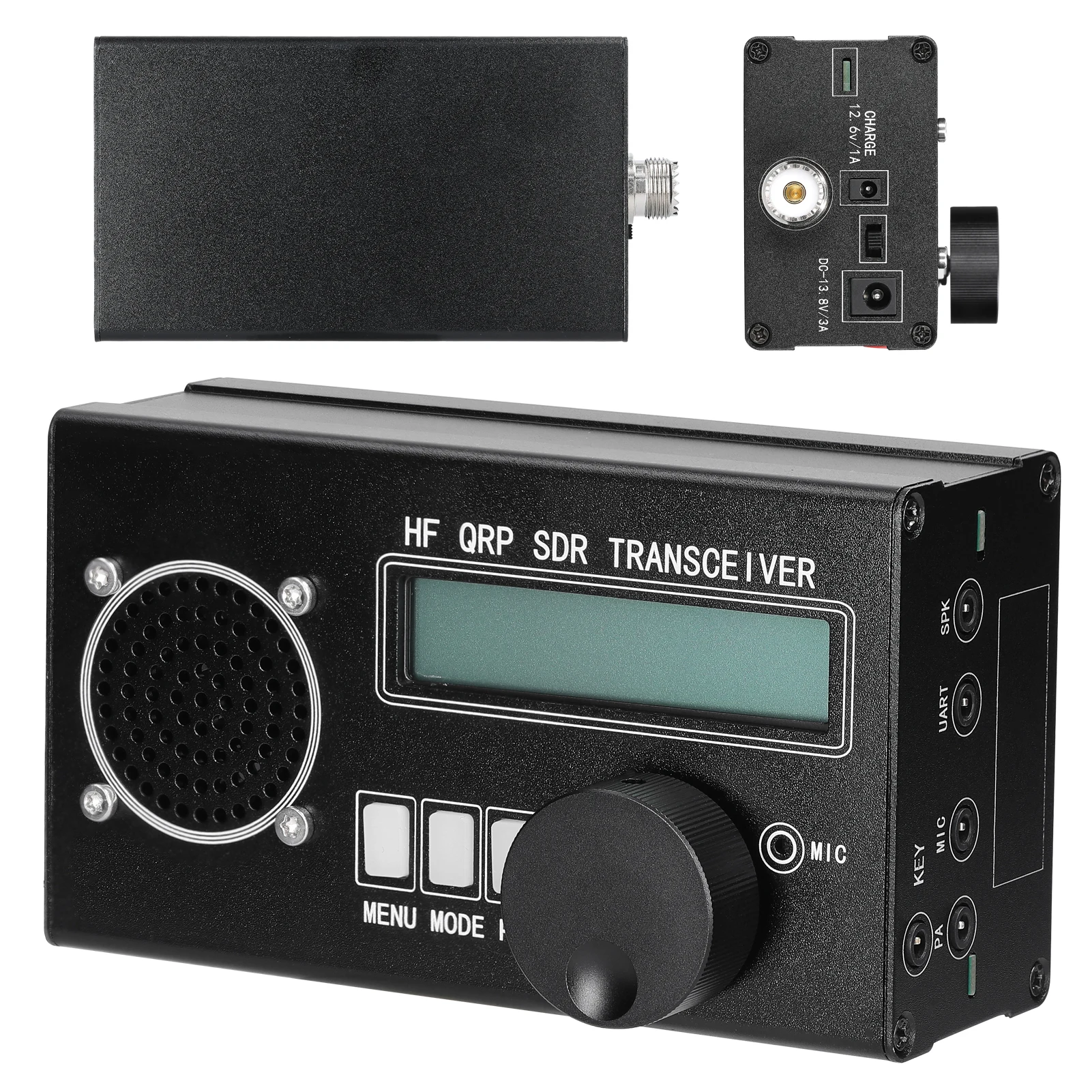 USDX QRP uSDX 8 Bands SDR All Mode High Frequency SSB QRP Transceiver with Power and SWR Indicator SDR Transceiver