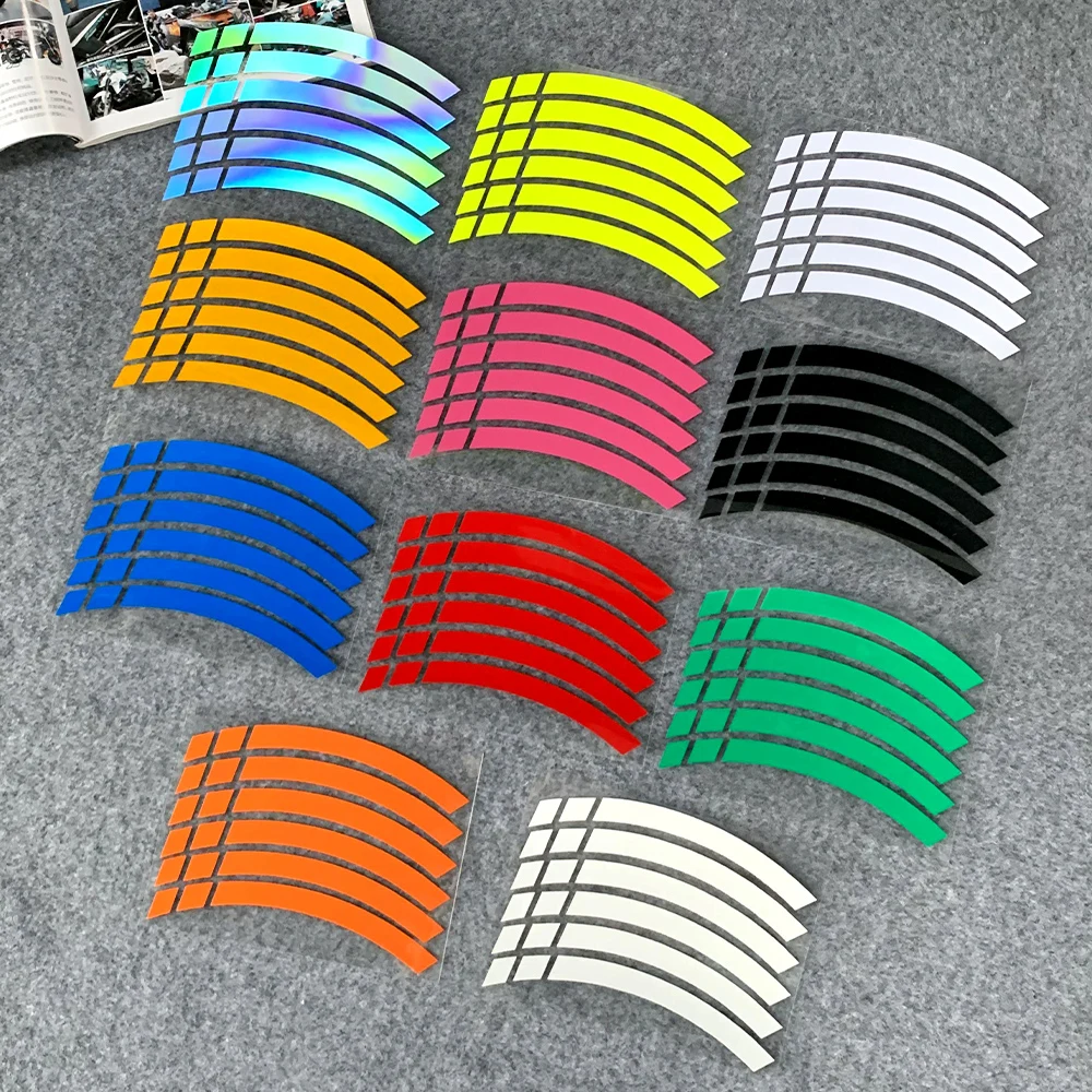 For HONDA PCX 125 150 160 PCX125 PCX-125 PCX150 PCX160 Reflective Motorcycle Wheel Sticker Hub Inner Decals Rim Stripe Tape