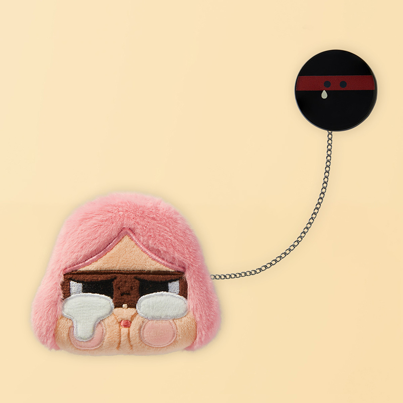 POP MART CRYBABY Crying Again シリーズ - ぬいぐるみバッジ ブラインドボックス 1PC/12PCS POPMART バインドボックス