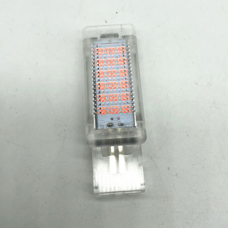 Xe Ô Tô Đỏ/Xanh Dương/Đèn LED Trắng Footwell Đèn Hộp Đựng Găng Tay Thân Cây Đèn Cho Vw Golf 5 MK5 6 MK6 7 Jetta Passat B6 B7 B8 CC Tiguan Polo Ghế