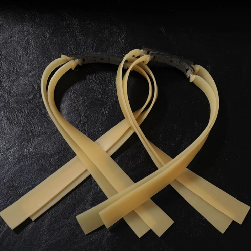 1.5/2.0mm High Quickly 2-5PCS Slingshot Hunting Powerful Flat Rubber Band High Elasticity Outdoor Catapult Shooting Accessories