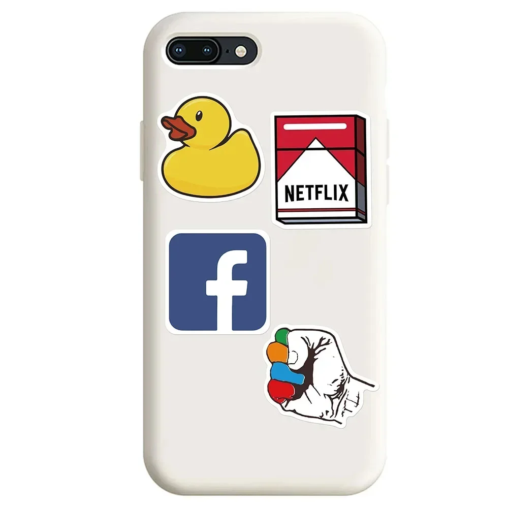 10/53/106 Uds. Pegatinas con logotipo de marca de moda DIY monopatín portátil equipaje bicicleta motocicleta teléfono coche pegatinas