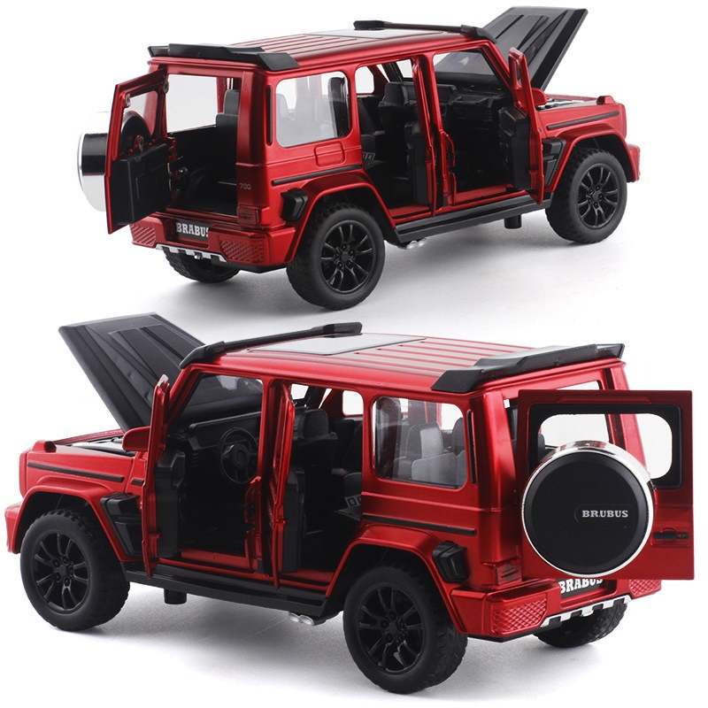1/32 g700 liga modelo de carro simulação brinquedo diecast veículos fora de estrada suv com som n luz colecionável presente das crianças