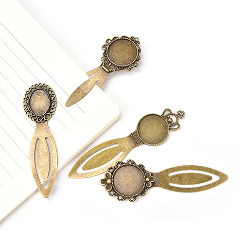 Vintage Lesezeichen Antike Bronze Papier Clip Handgemachte DIY Schmuck Zubehör