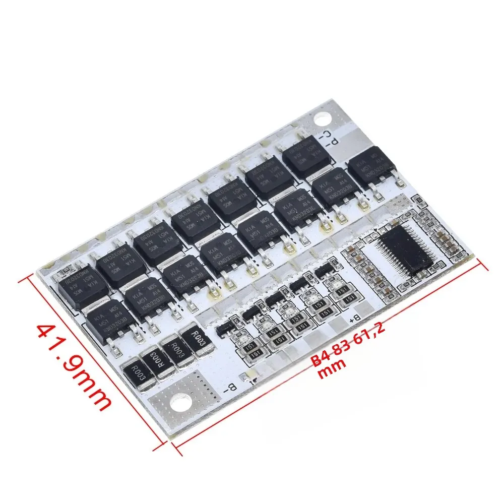 TZT 5S 4S 3S BMS 100A 21V 18V 16.8V 12V 18650 Li-ion LMO batterie au Lithium ternaire Protection Circuit imprimé Balance charge