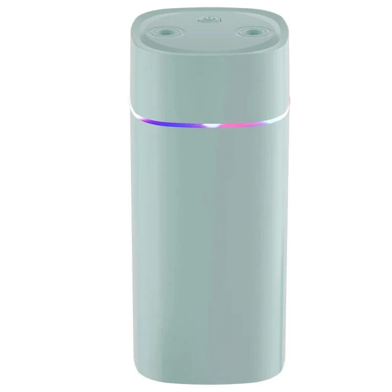 Umidificador de bico duplo (USB) |   600ml/H Super Névoa e Ultra Silencioso |   Dispositivo Hidratante para Casa/Carro