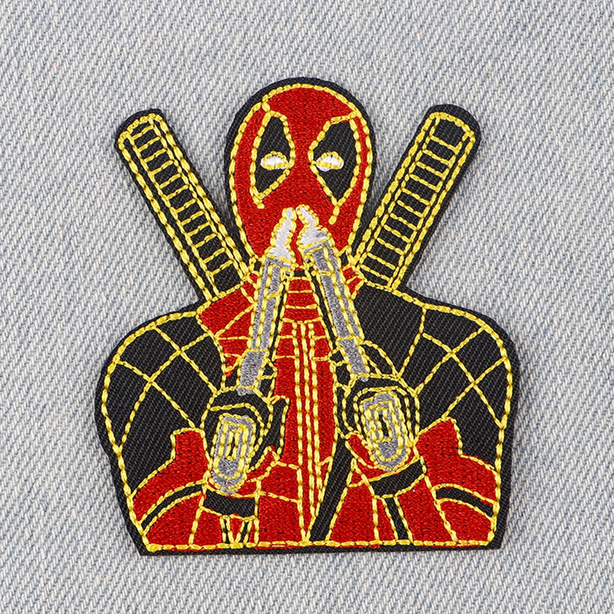 Cool ตัวละครภาพยนตร์ Patch เย็บปักถักร้อยการ์ตูนอะนิเมะปักโลโก้อุปกรณ์เสื้อผ้าสติกเกอร์แพทช์ของขวัญเสื้อผ้าสําหรับเด็ก