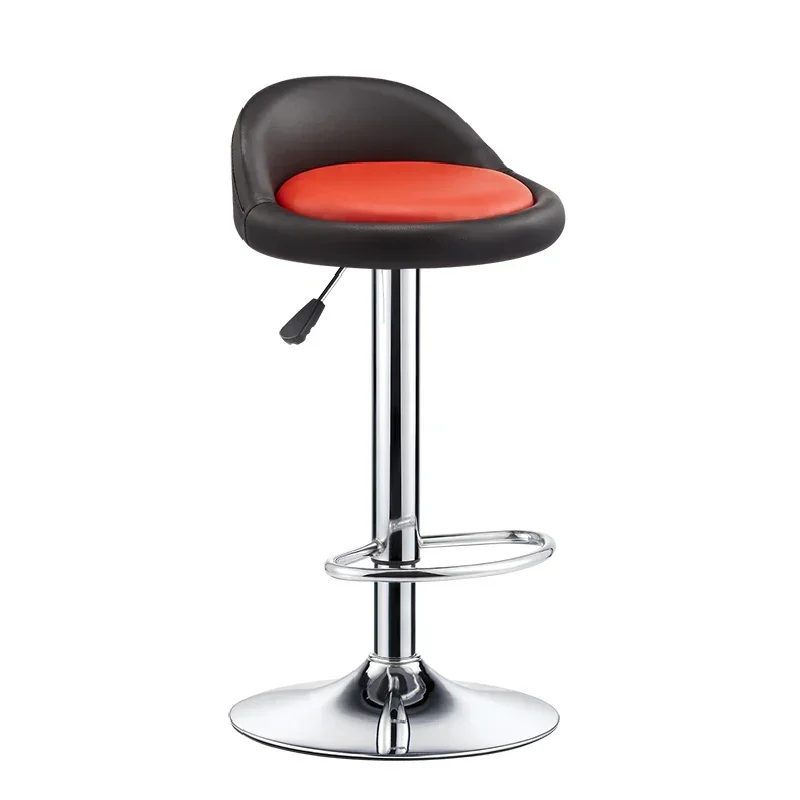 Kitchen Adjustable Bar Chairs - Support Nordic Vintage Designer Bar Stool White Metal Sillas Para Comedor Luxury Furniture