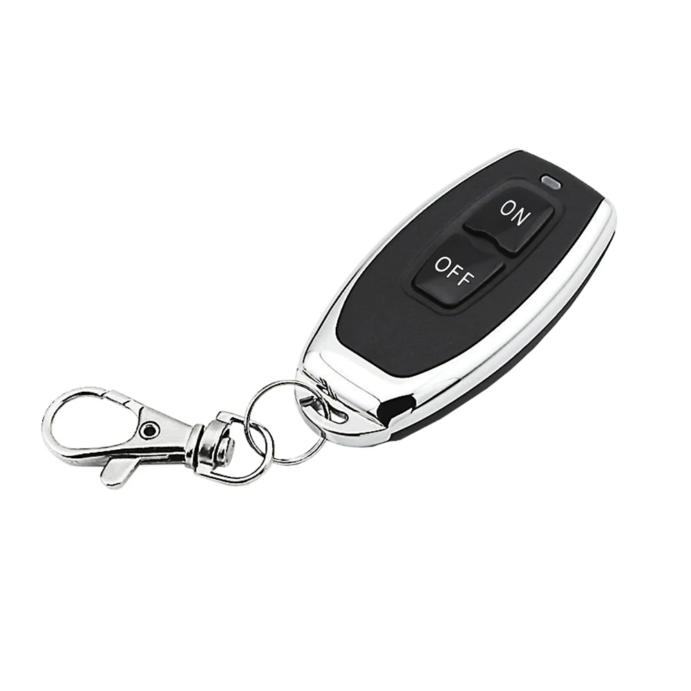 Control remoto de aprendizaje de 433MHz, Control remoto RF, código de aprendizaje EV1527, transmisor de hogar inteligente para puerta de coche, llave de alarma para puerta de garaje