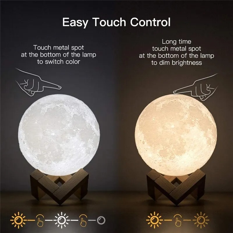 クリエイティブ PVC 星空ムーンライト USB 充電 3D LED ナイトライト家庭学習寝室ベッドヘッド雰囲気照明器具