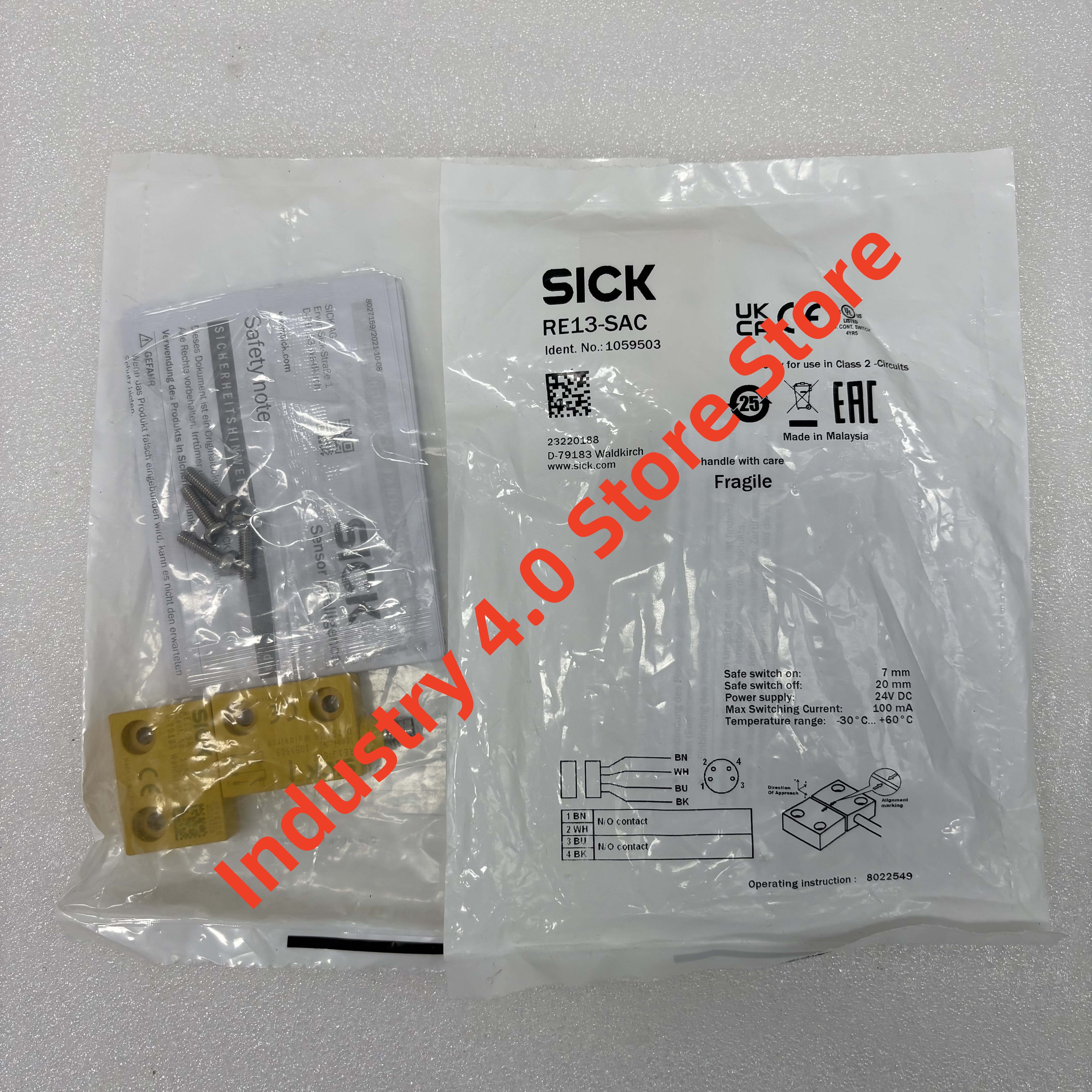 RE13-SAC 1059503 Выключатель безопасности новый оригинал