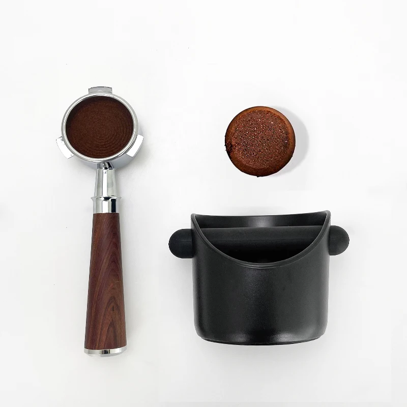 Espresso Knock Box Kaffeesatz Behälter Anti Slip Dump Bin Grind Für Delonghi Breville Bar Cafe Zubehör Barista Werkzeuge
