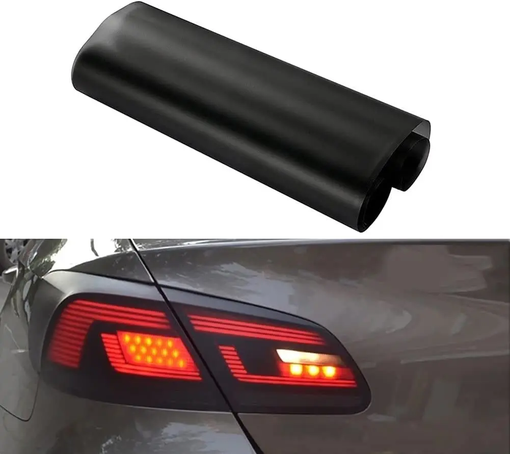 Película de luz de coche, luz antiniebla, tinte de luz trasera, pegatina de película de vinilo, envoltura de vinilo autoadhesiva para motocicleta, decoración de coche