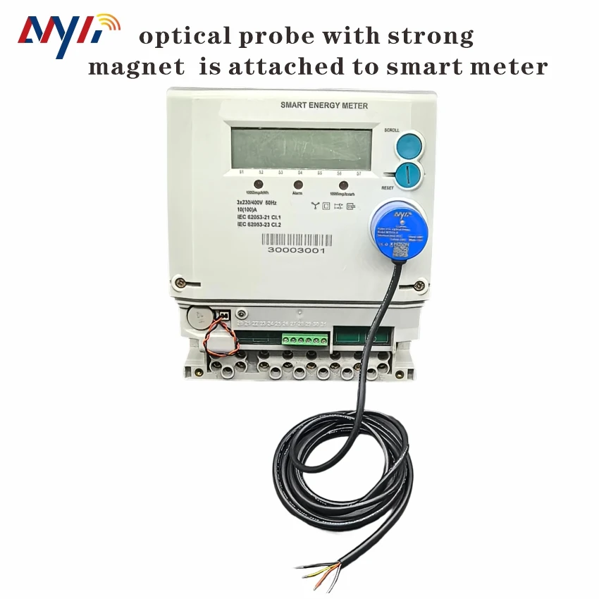 TTL к ИК ближний инфракрасный оптический адаптер для счетчика кВтч IEC62056 DLMS STS счетчик газа счетчик воды считывание